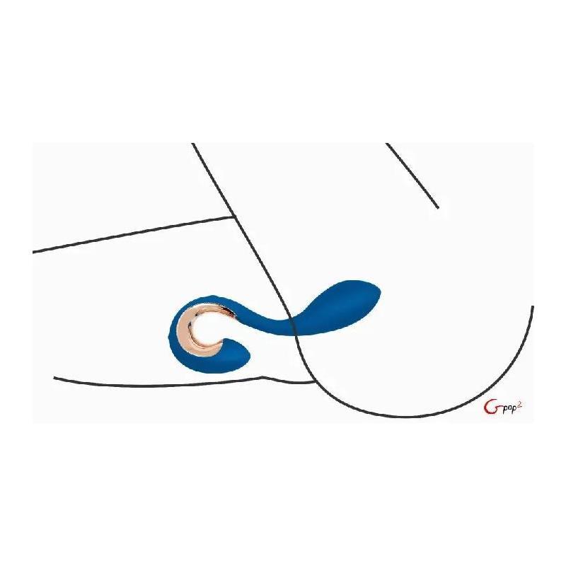 Vibrador Punto G y Punto P INDIGO GVIBE GPOP2