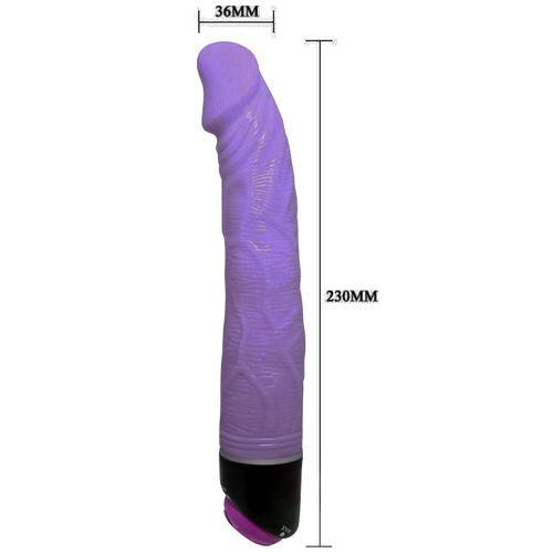 Vibrador Realístico 23 CM LILA BAILE ADOUR CLUB