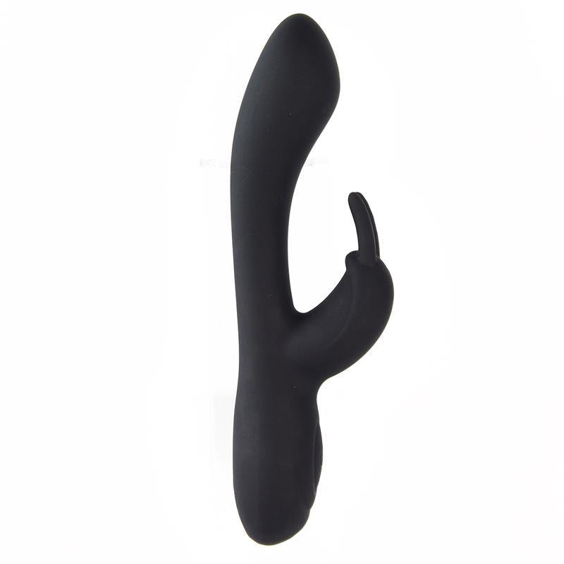 Vibrador Silicona 2 Motores USB TARDENOCHE NOIR
