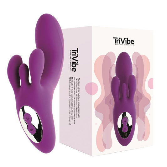 Vibrador Triple Estimulación FEELZTOYS TRIVIBE G - SPOT