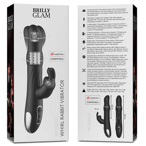 Vibrador y Rotador Compatible Con WATCHME WIRELESS TECHNOLOGY BRILLY GLAM