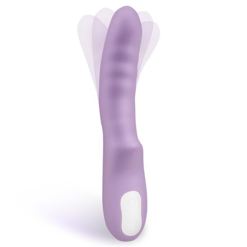 Vibrador y Rotador Doble Motor 360º USB SILICONA ÜNIHÖRN BRIGHTPURPLE