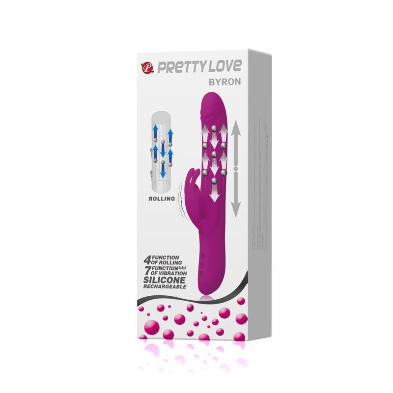 Vibrador y Rotador Femenino BYRON PRETTYLOVE