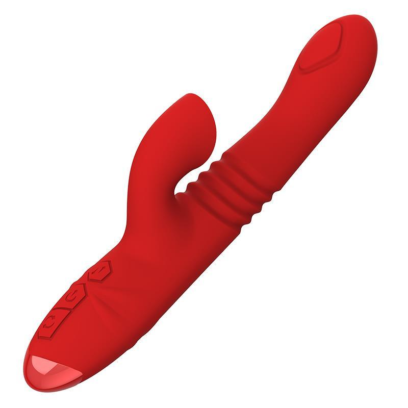 Vibrador y Succionador Clítoris CON THRUSTING Y PULSACIÓN ENGILY ROSS VELVET