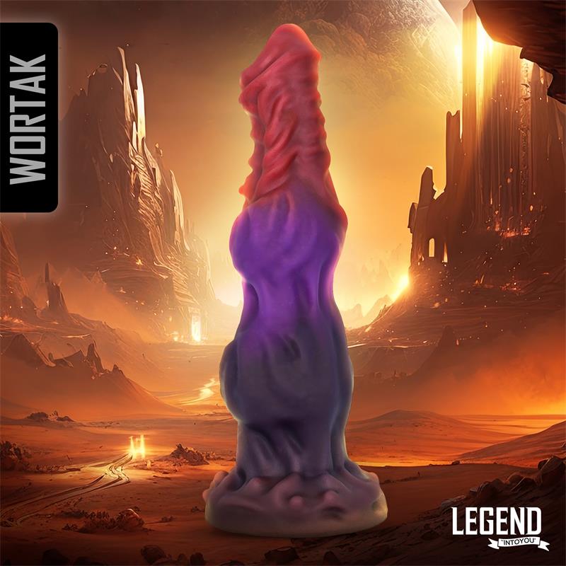 Dildo Fantasía Silicona Líquida 24,8 cm Wortak LEGEND