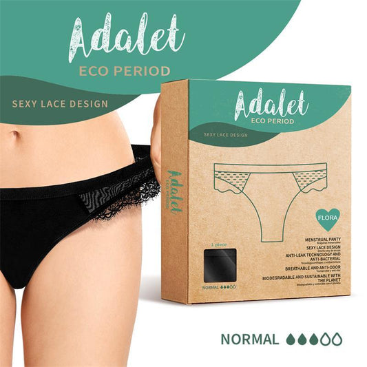 Braguita Menstrual Normal Adalet Eco Period Flora - Quarto Secret