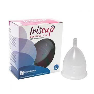 Copa Menstrual Transparente Talla L IRIS CUP IRISANA - Quarto Secret