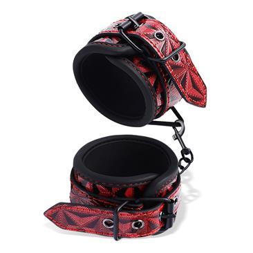 Esposas Acolchadas Ajustables Bondage DIAMOND CUERO VEGANO - Quarto Secret