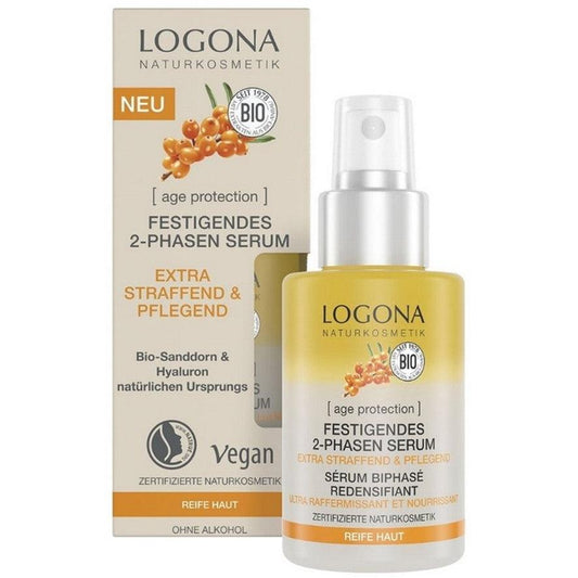 Serum Facial Lifting Age Protection Hyaluron Bio Vegan 30ml Logona - Quarto Secret