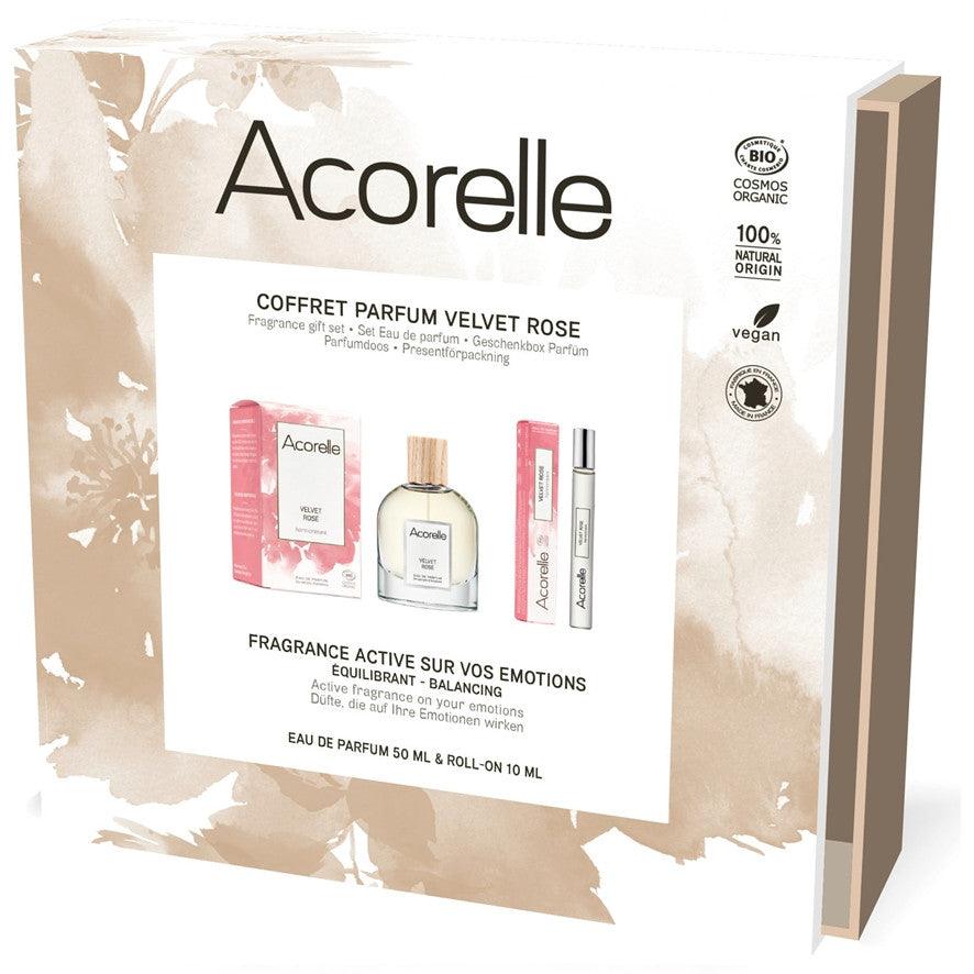 Set Perfume Velvet Rose Acorelle 50 ml - Quarto Secret